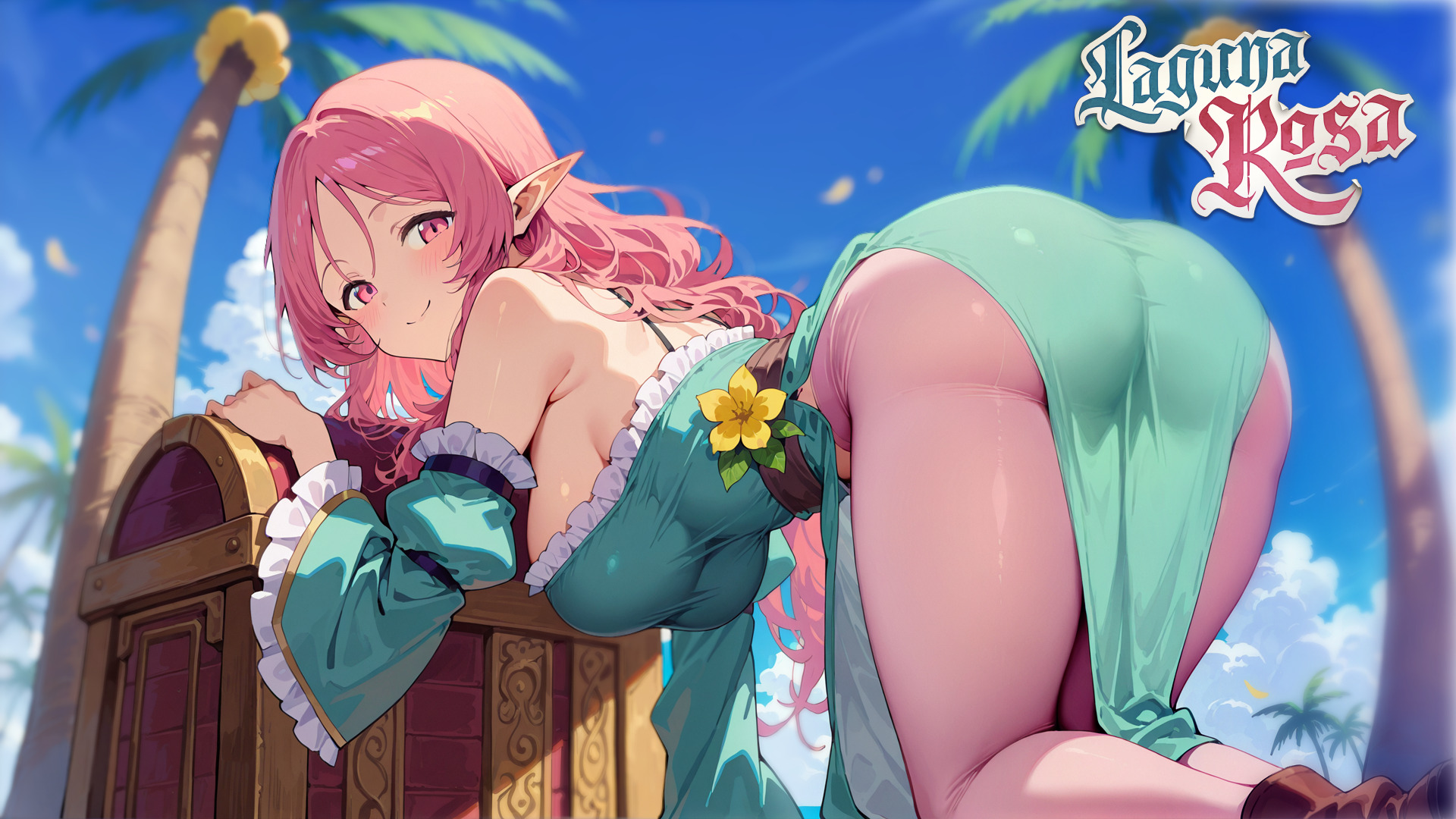 Laguna Rosa — Wishlist Now. Pirate heroines on a tropical island.